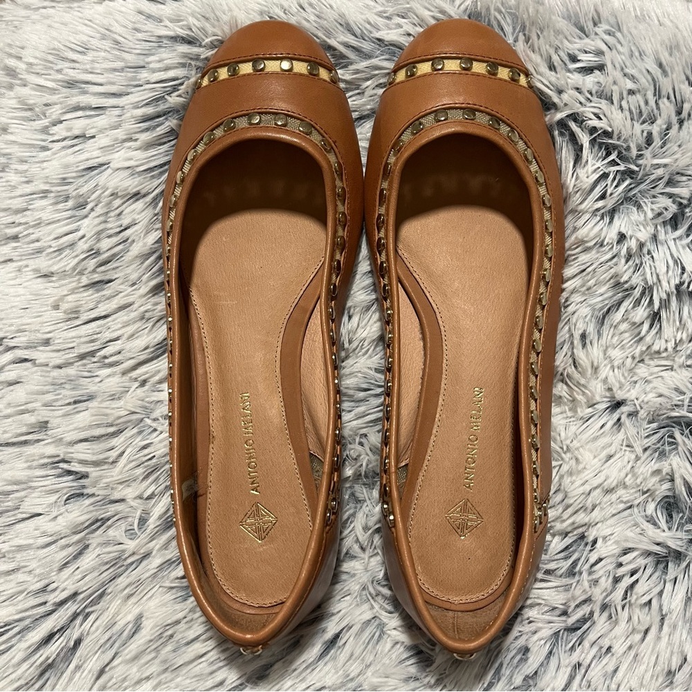 Antonio Melani Cannice Studded Flats - Size 8.5 - Picture 2 of 13
